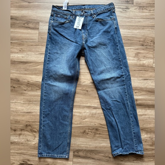 LEVI’S 505 REGULAR FIT MEN'S JEANS Size 36 x 32 NWT - Picture 1 of 13